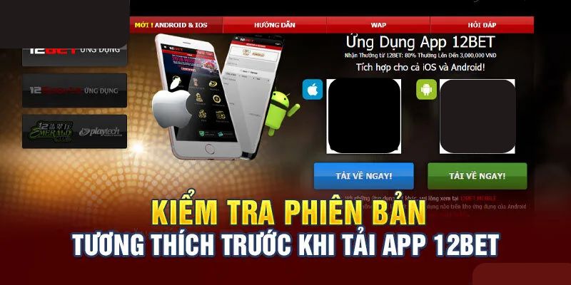 Bỏ túi một số điều quan trọng trước khi tải app 12bet